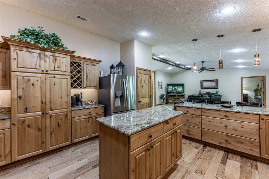 Beautiful Knotty Alder cabinets