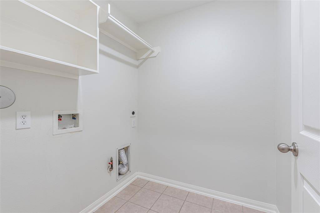 The utility room