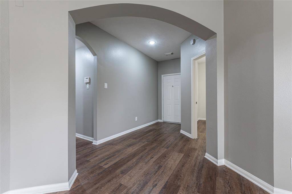 The bedroom to the right can also be used as a study option.