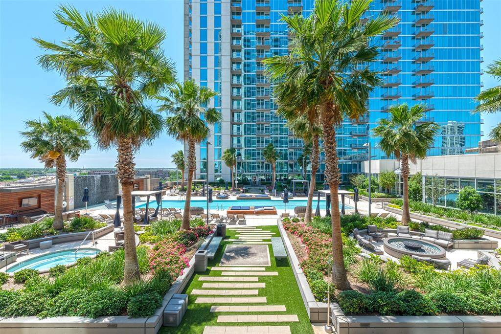 One-acre wet deck that is a pinnacle of luxury and relaxation. Behold the enchanting infinity pool, alongside the inviting warmth of the jacuzzi and fire pits.