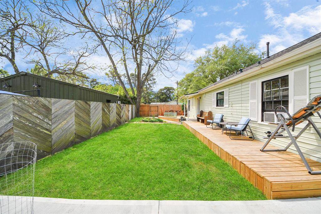 Deck at the main house