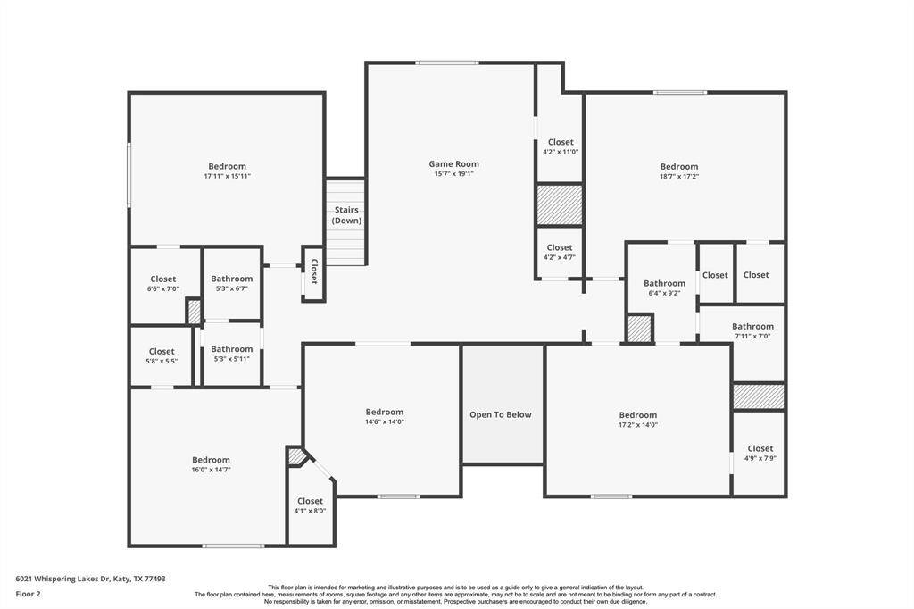 Second Floor Floor Plan