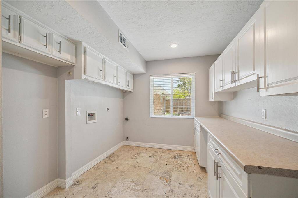 Laundry room.