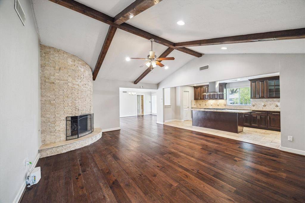 Stunning hardwood floors throughout the main living areas.