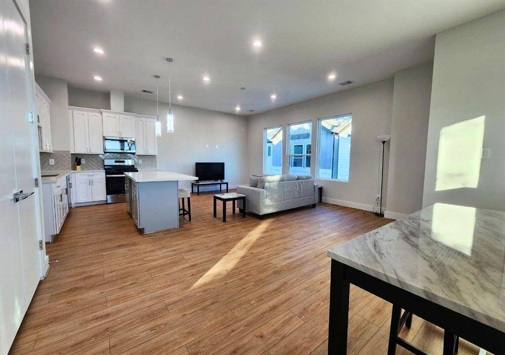 Lots of open space for a great room perfect for entertaining.