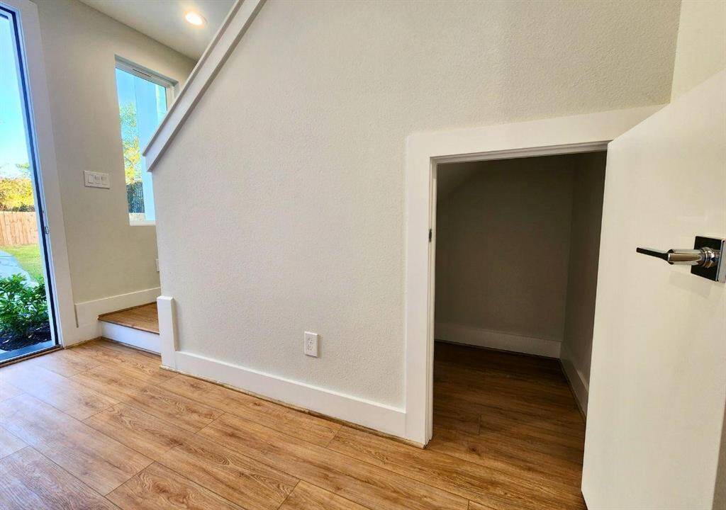 Under stairwell storage