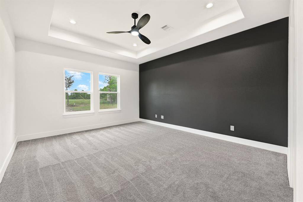 Half bath is conveniently located near foyer