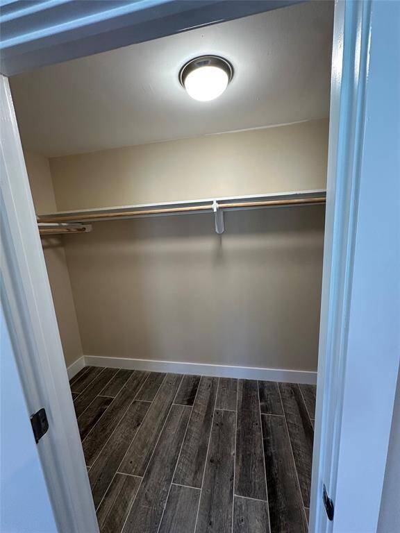 Massive closet- perfect for storage.