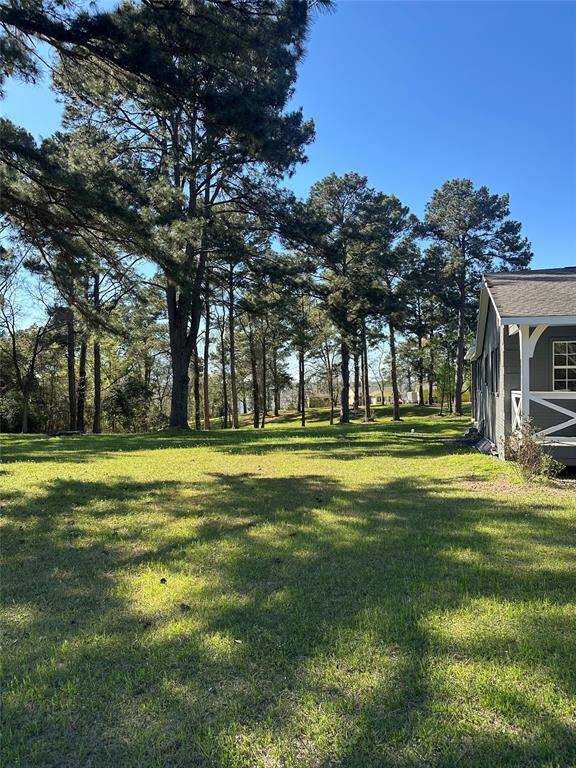 View of the 3 lots and Lake Livingston