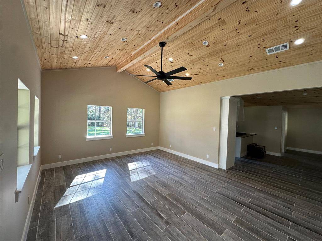 View of the Family Room from the front door