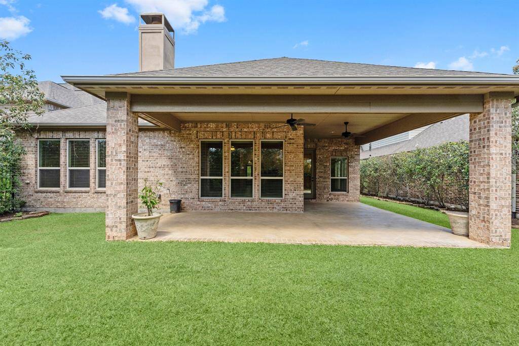 Tranquil retreat with a serene backyard oasis.