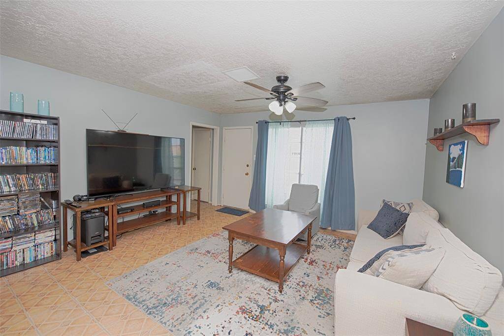 Look at the great space in the family room. This space would easily fit a large sectional sofa with room to spare.