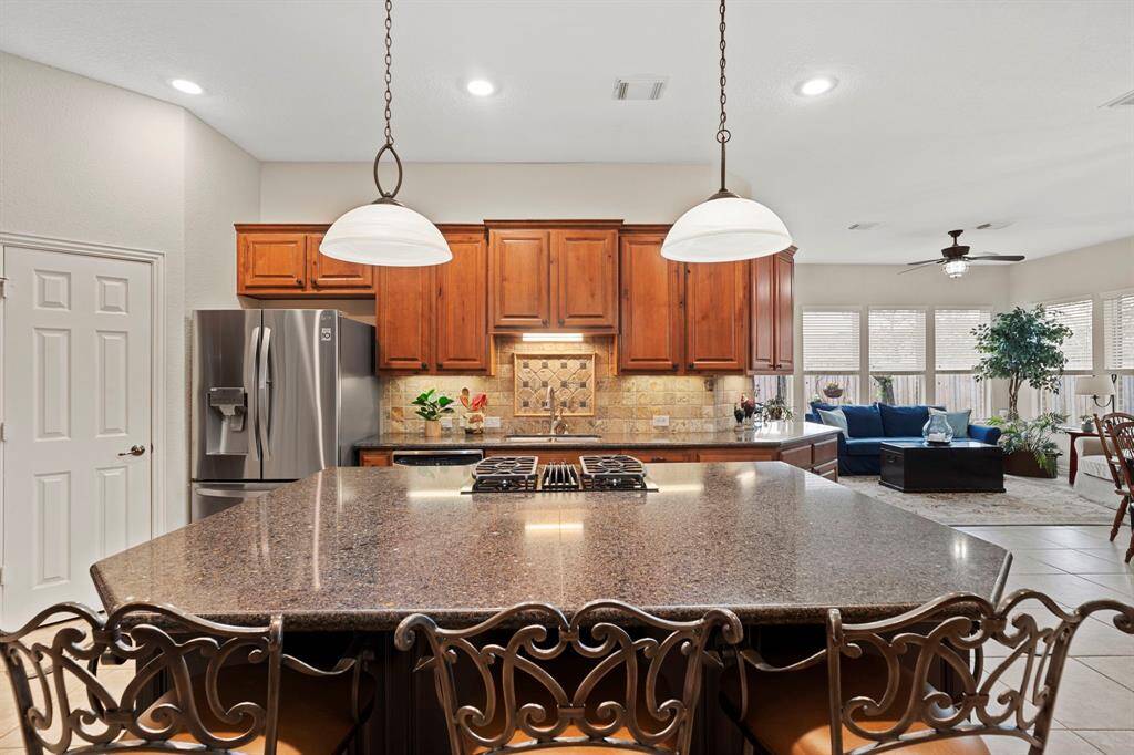 Spacious walk-in pantry for all your food storage needs.