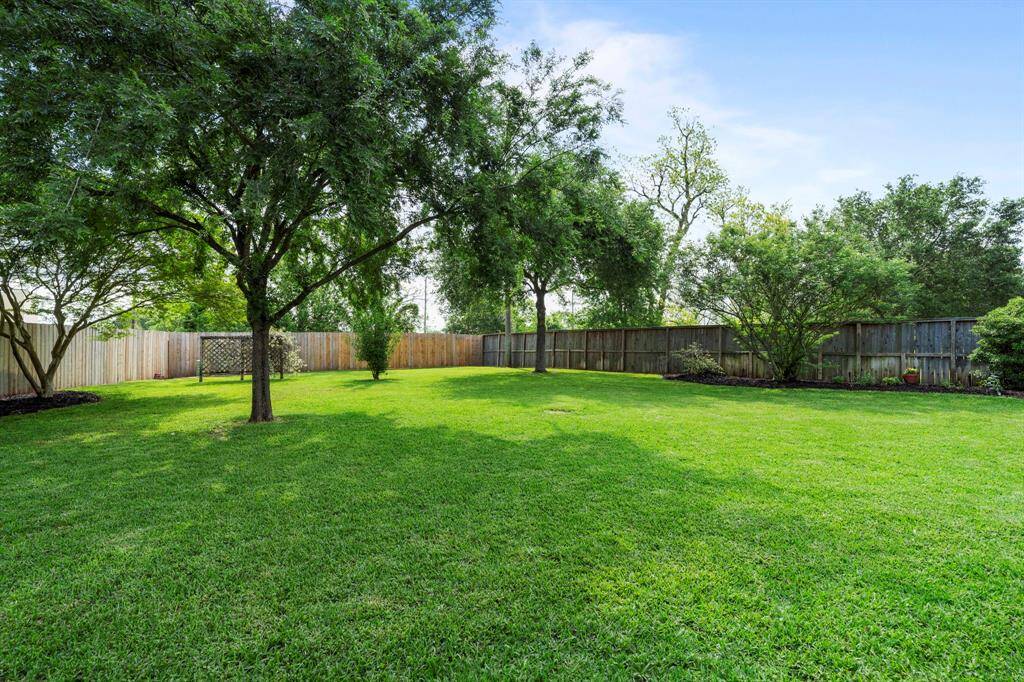 Your own private park-like setting and no back neighbors!
