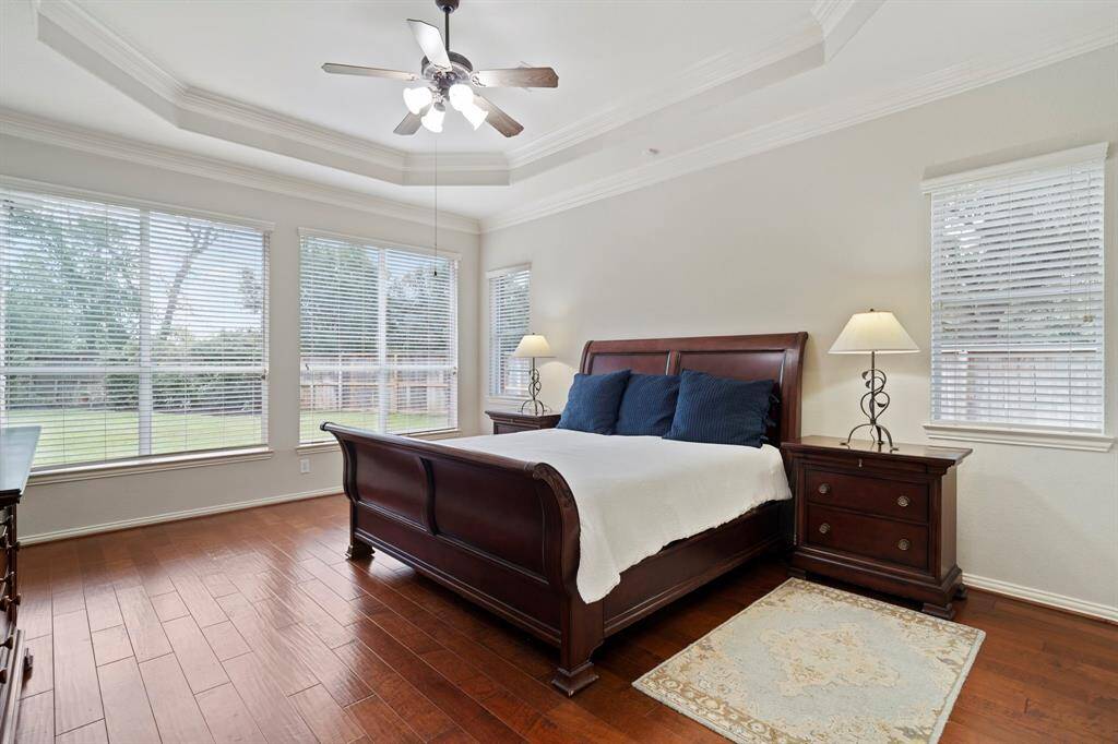 The private primary suite offers a peaceful retreat.