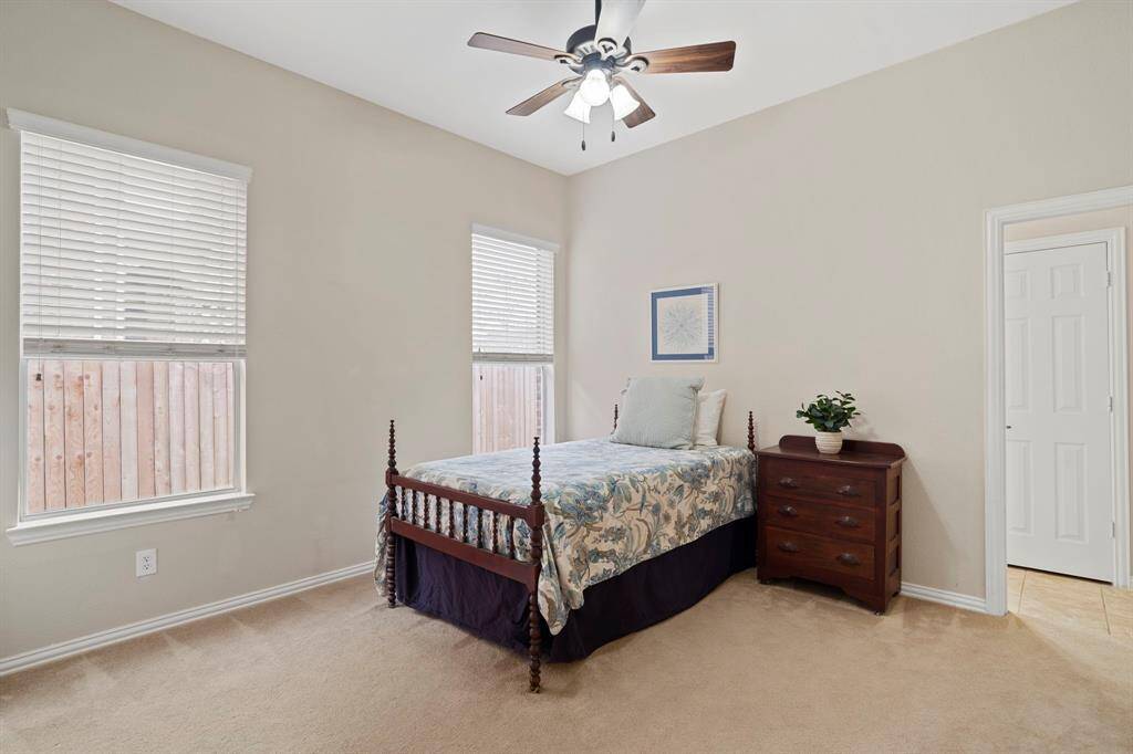 Each secondary bedroom enjoys access to its own full bathroom, making this home perfect for families or guests.