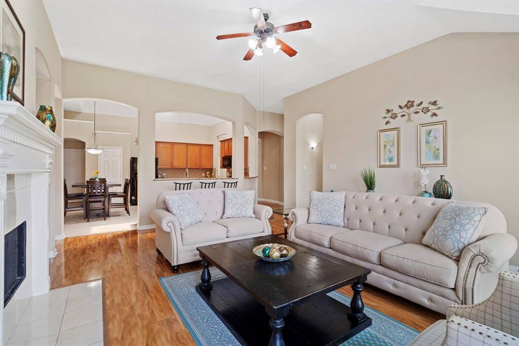 The open-plan design of this home promotes a sense of togetherness, and maximizes space.