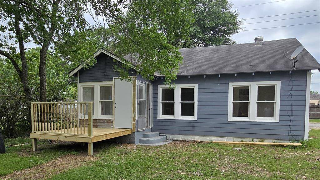 Recently added back porch