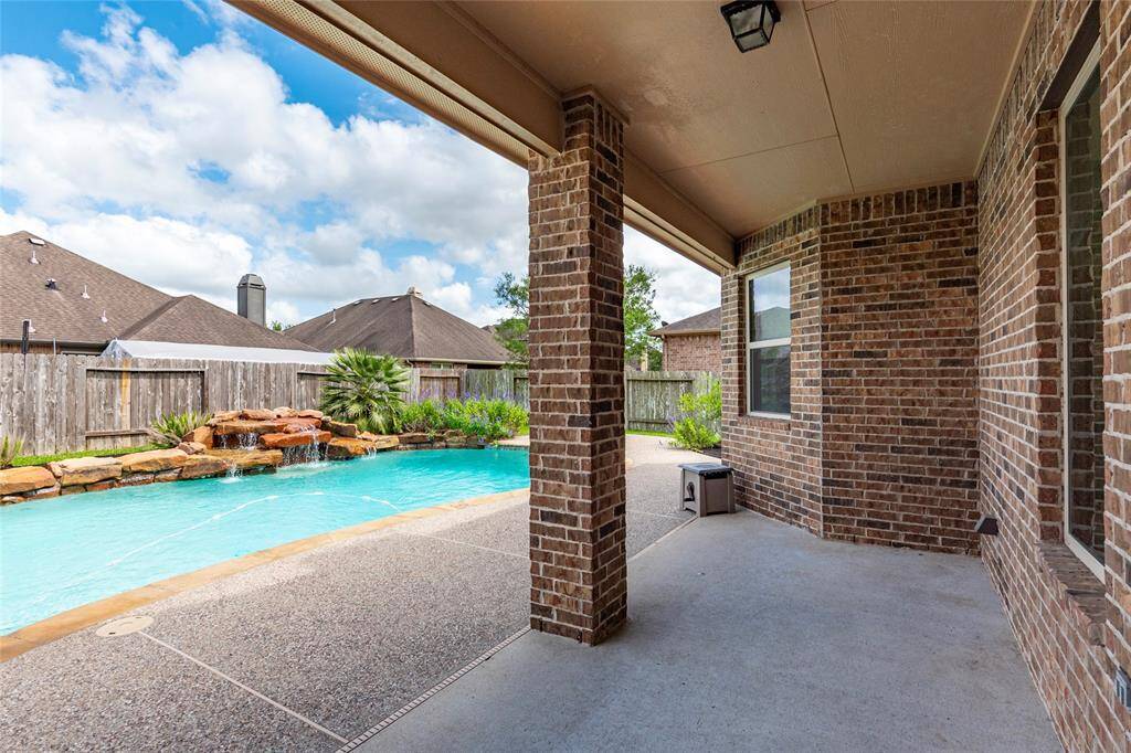 Covered patio