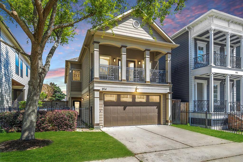 Gorgeous Gated Custom Dream Home in the heart of the Heights located on the Nicholson Bike Trail! WOW...extra parking on the street.