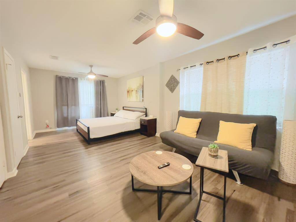 Huge Master Bedroom in separate wing of home w/ Full bath