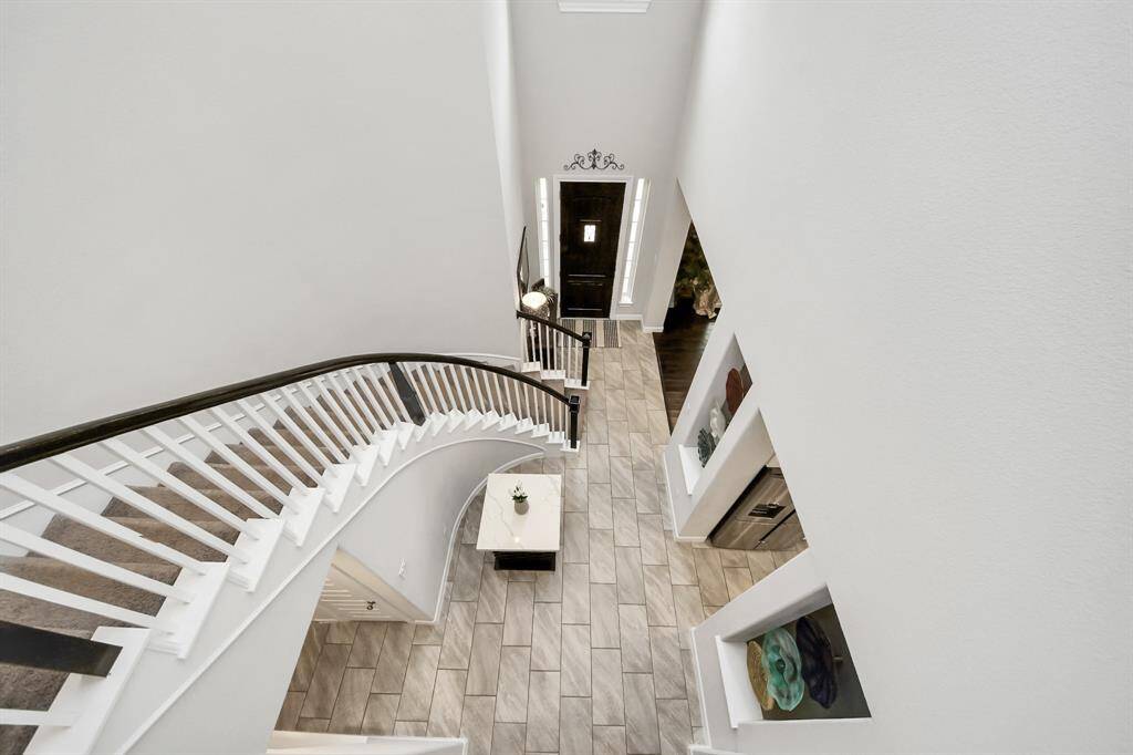 Let's go upstairs