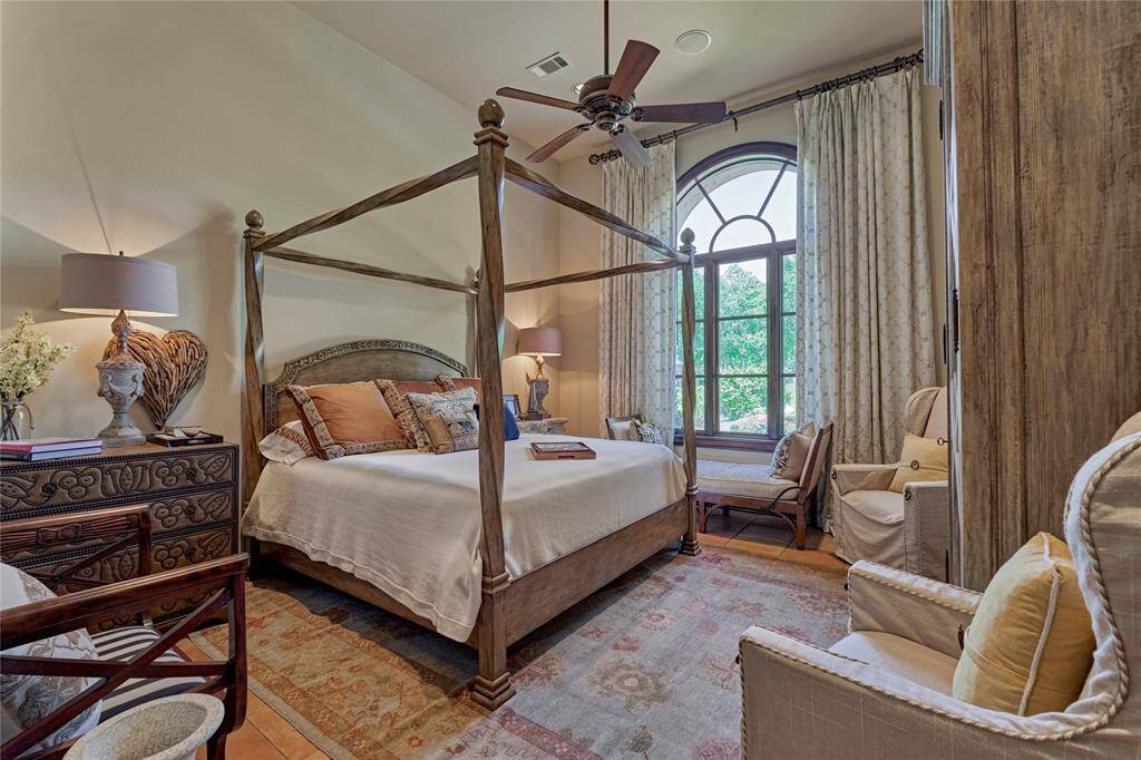 Secondary bedroom down is oversized with second primary bath that offers every comfort and amenity.