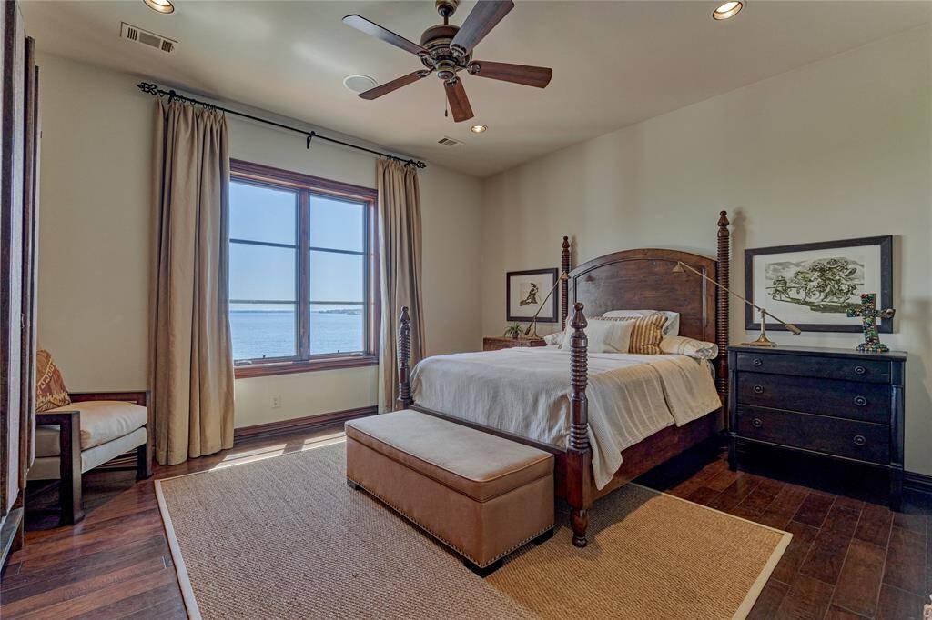 Impressive BR #3 with tranquil lake views & extra storage/craft area.