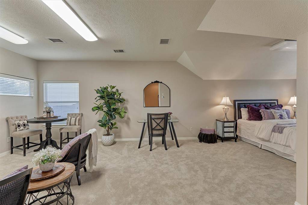 This is the game room that can be a fourth bedroom if needed.