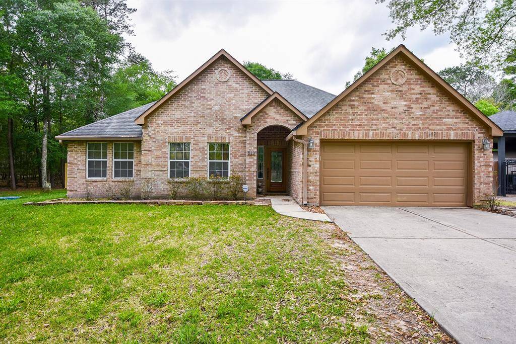 The recessed, brick lined, covered front entrance adds privacy and comfort. Inside, are 4 bedrooms, 2 baths, all occupying a generous 20,000 square-foot lot with 2,112 square-feet of interior living space.