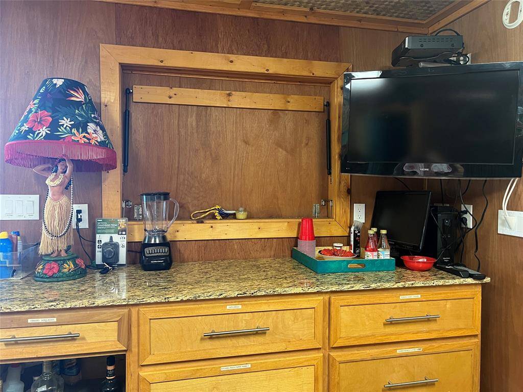 Tiki Bar DOWN STAIRS