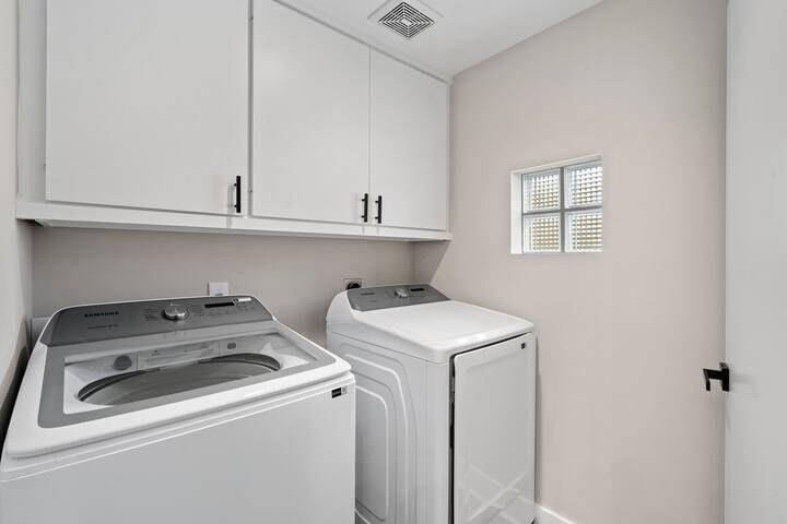 Laundry Room (high quality WD with ample storage)