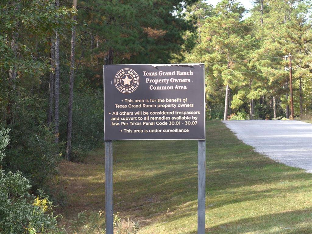 Community park entrance