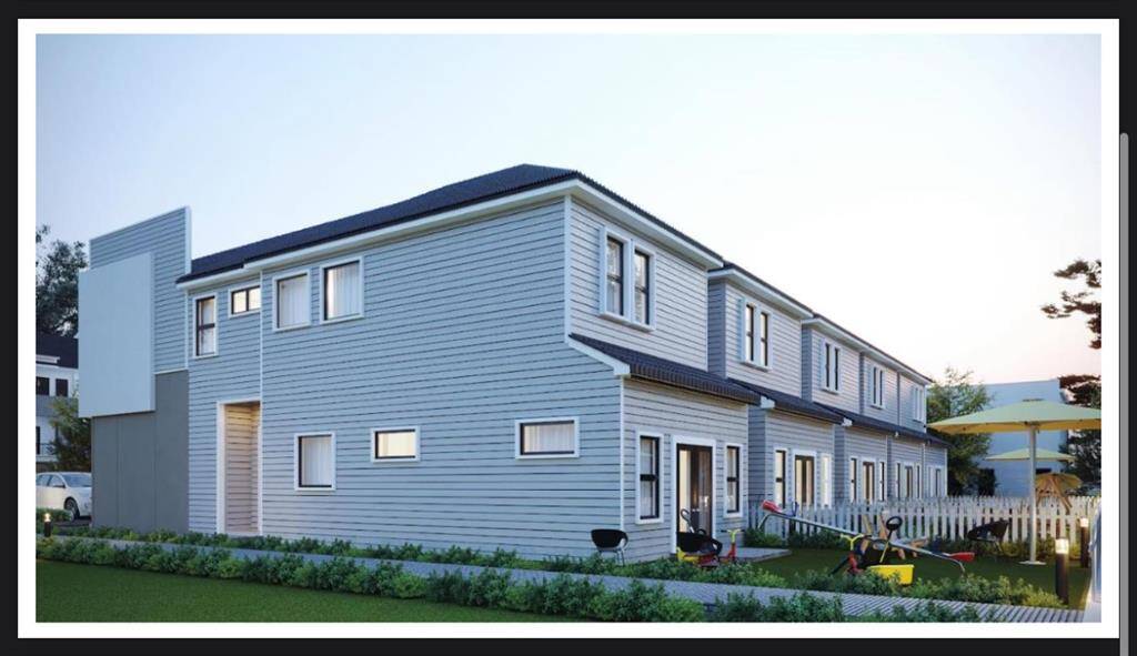 This two-story building combines modern minimalism with high-quality finishes. Photos are rendering, final product is subject to change.
