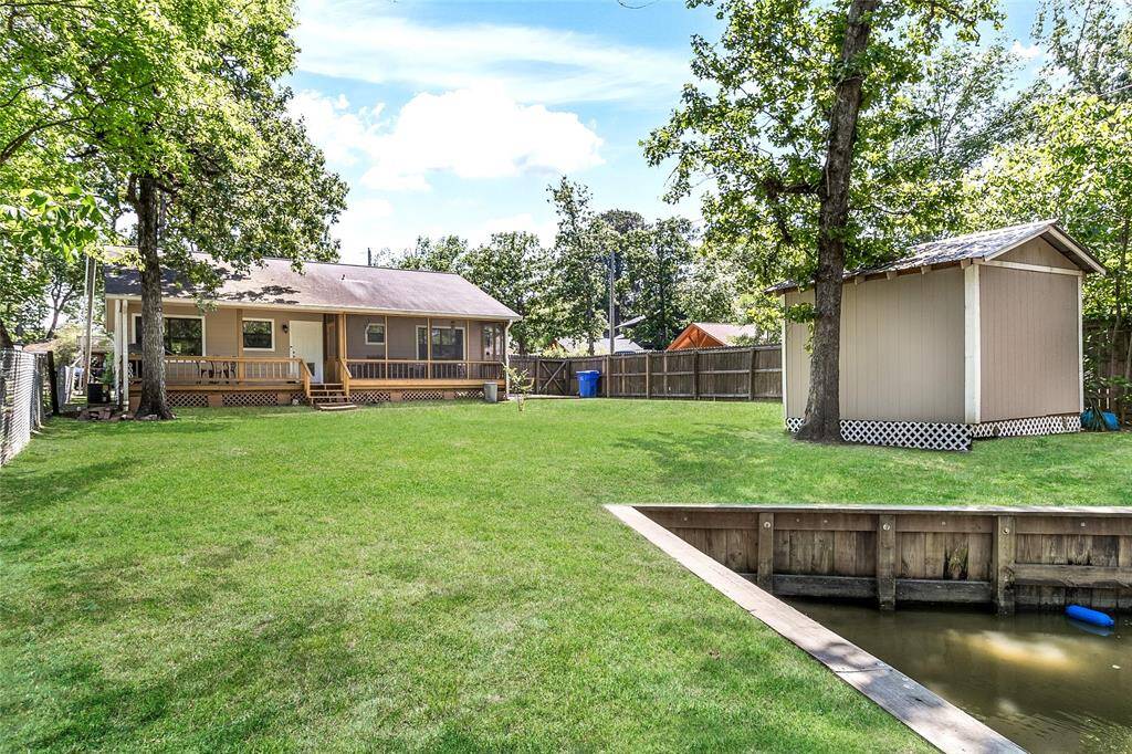 Back Yard and Shed