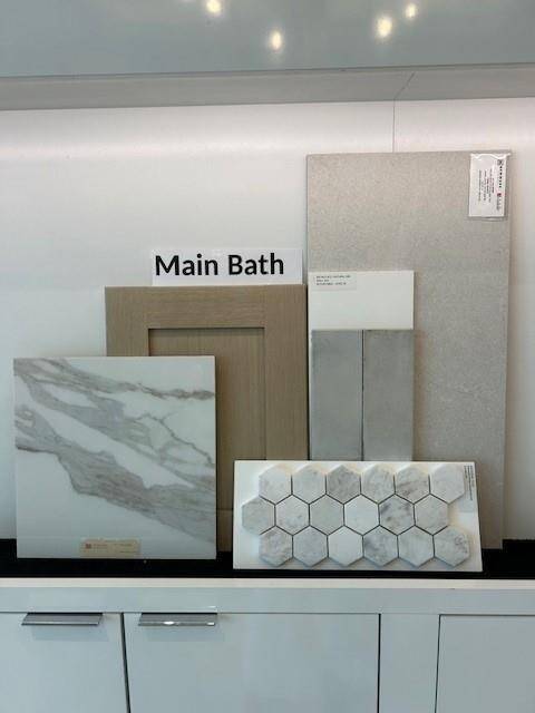 Main Bath Design Selections