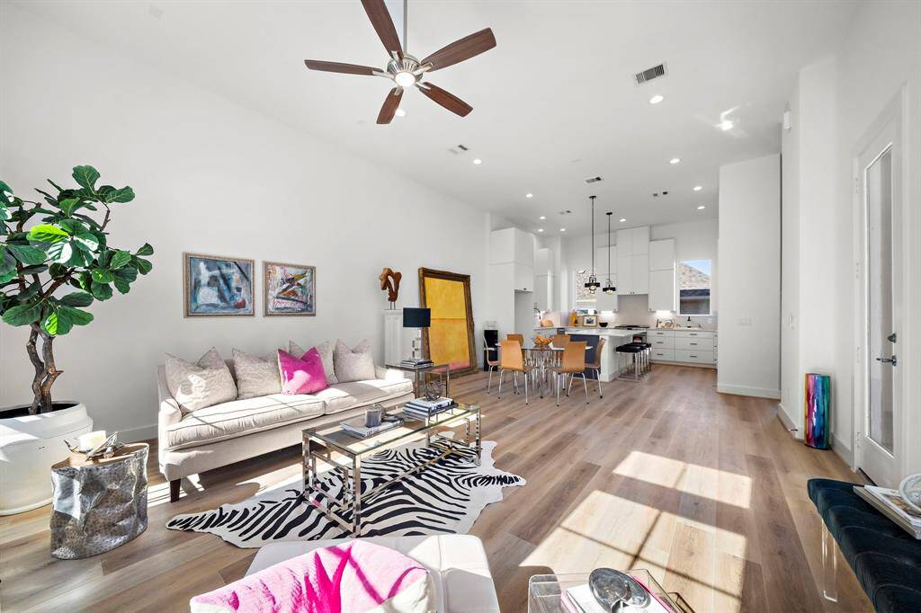 The extremely tall ceilings and hardwoods throughout your main living floors, create a beautiful space to enjoy.