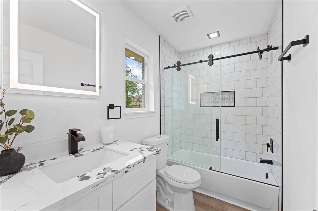 Primary bathroom fully updated
