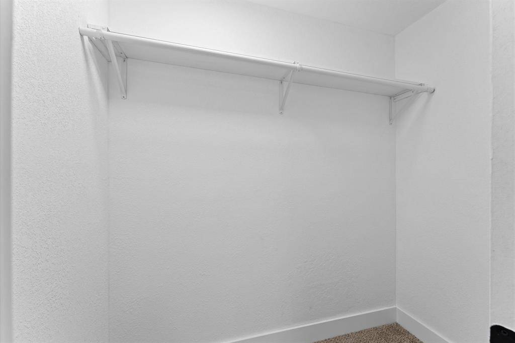 Oversized closet.