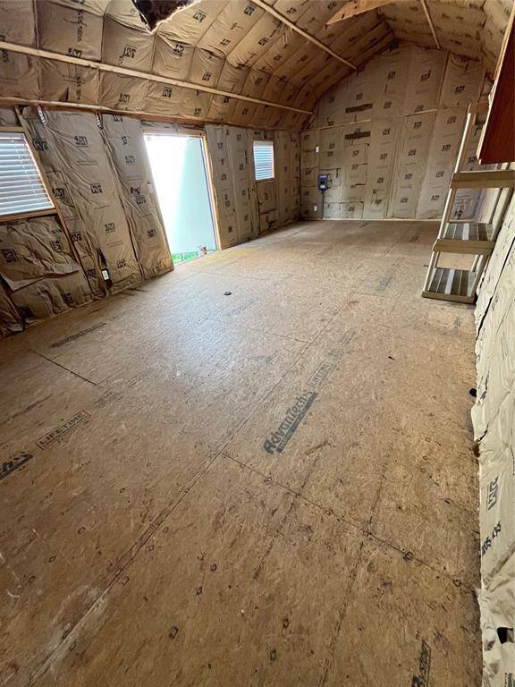 AC SHED IN BACK - NEEDS TO BE FINISHED OUT