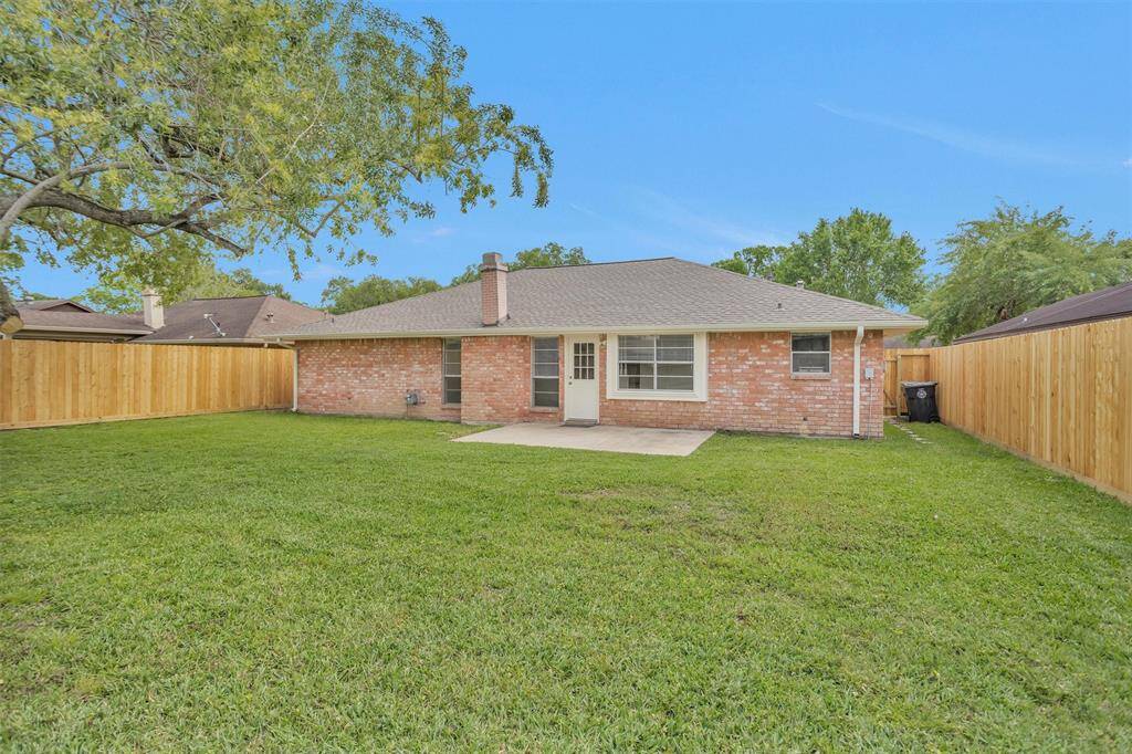 The back Patio offers the perfect place to relax and enjoy the fresh air! Also, the perfect place for furniture or an outdoor Kitchen!