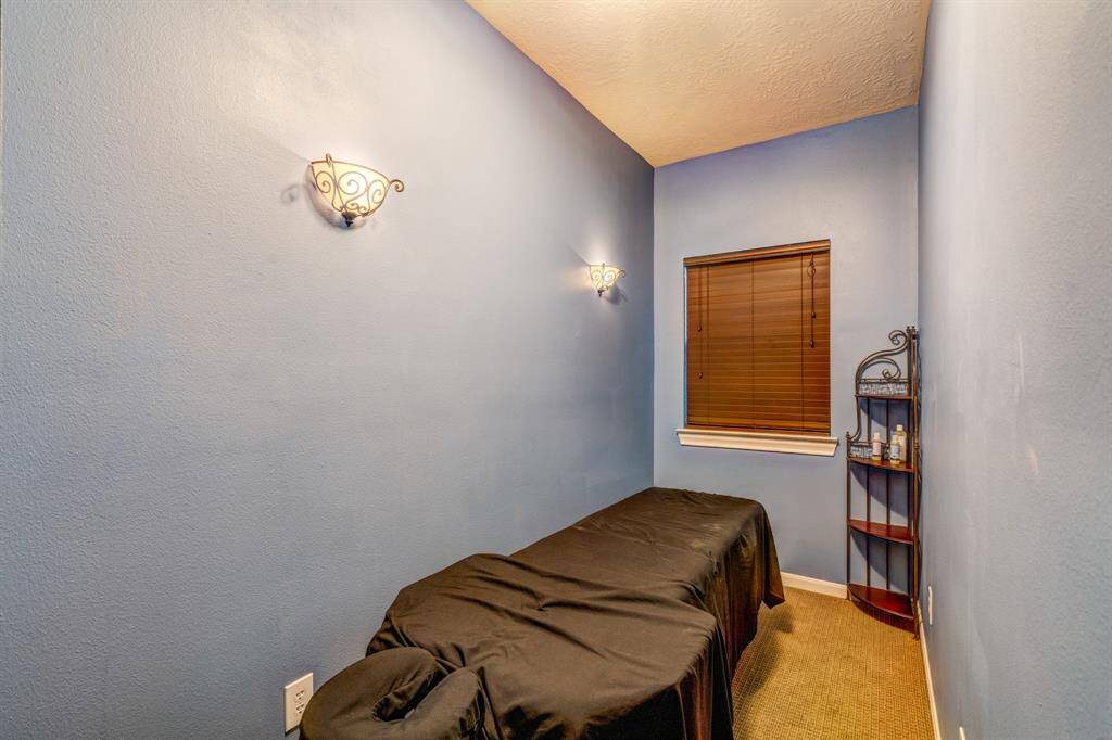 For those who appreciate meditation and at-home massages, a separate room is currently utilized for the purpose of intentional self-care.