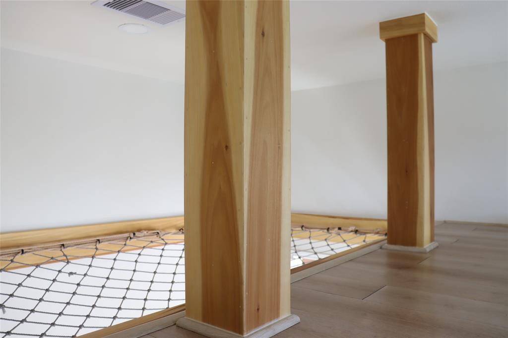 Loft area in the home office
