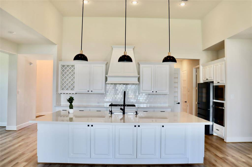 Front view of the kitchen