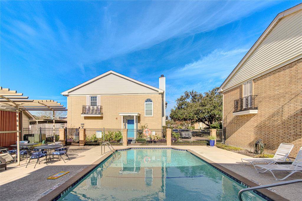 Pool area is just two houses away!