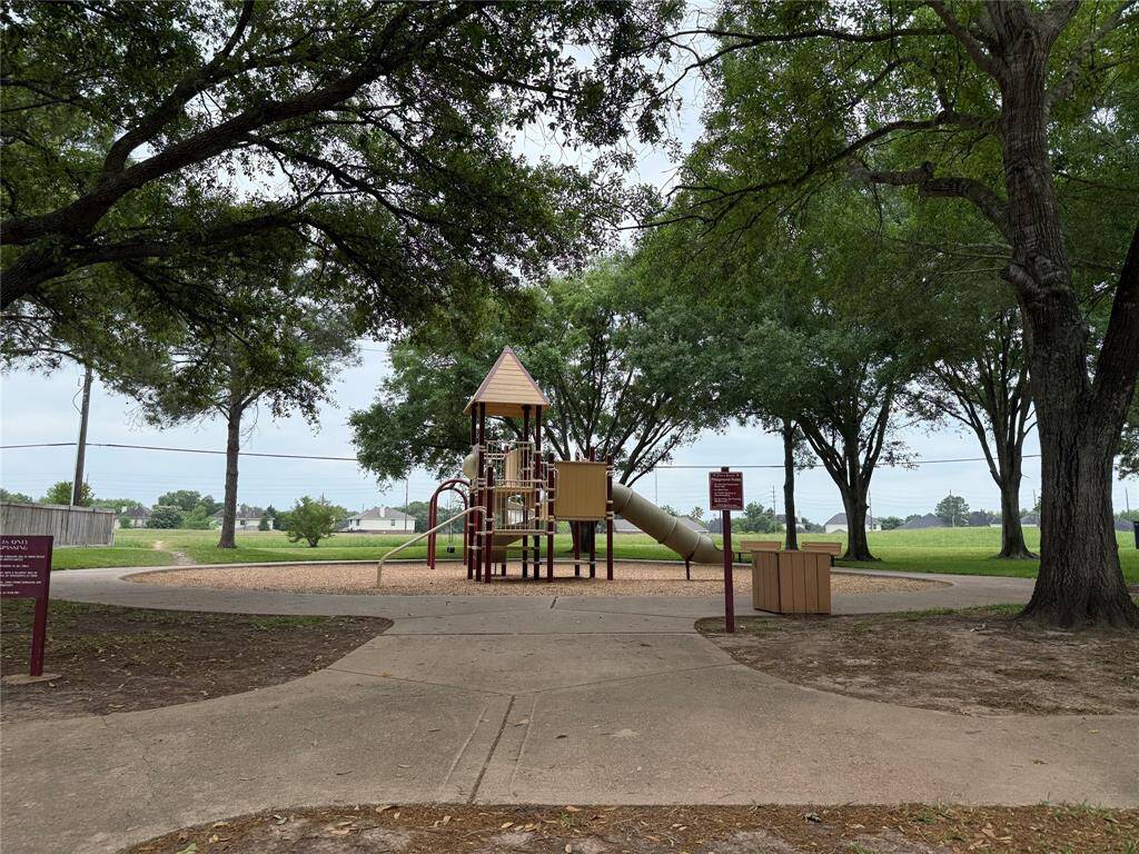 In neighborhood playground