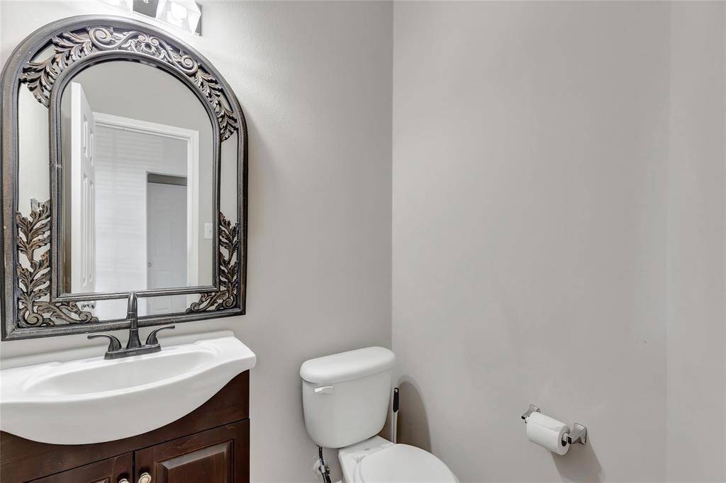 Half Bath down