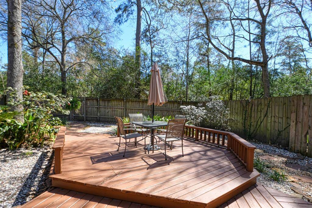 T he deck has been freshly painted as well and make for a vacation like feel when you come home.