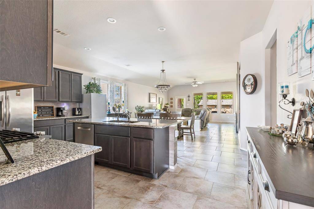 Inviting open floorplan