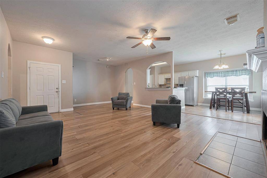 A spacious open living space!